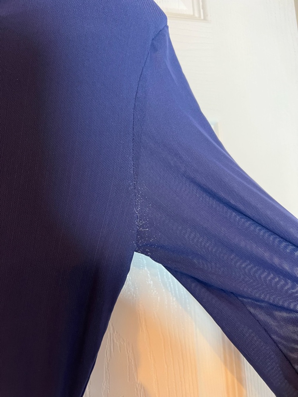 Nookie Enigma Mini Dress in Navy - Picture 5 of 8